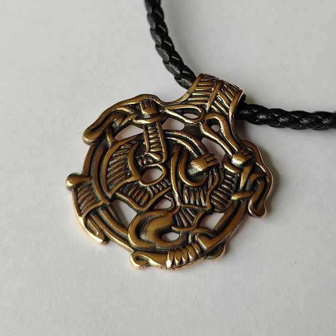 Hovedbilde Loke - Bronse amulett
