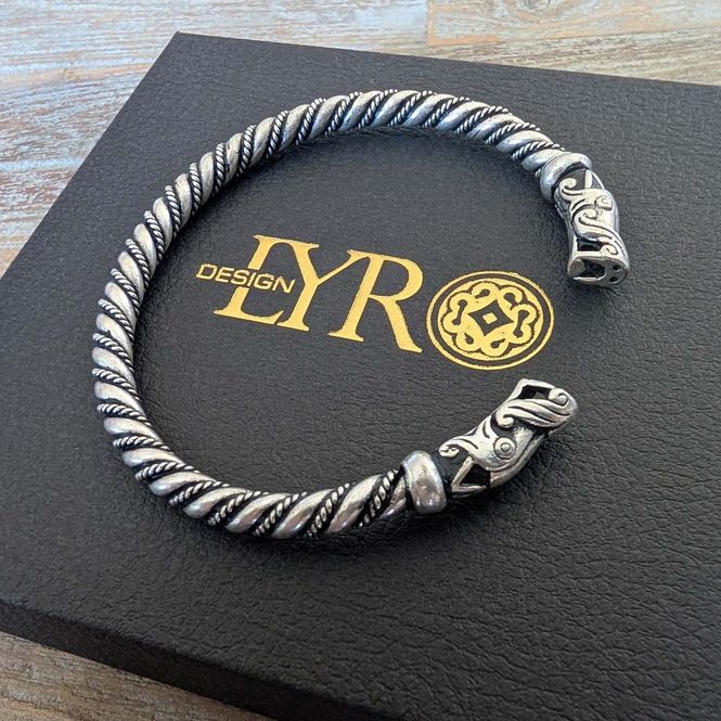 Hovedbilde Vikingarmring Gotland - Sølvbelagt