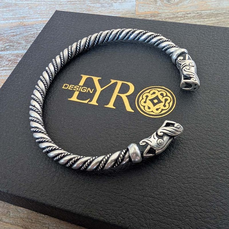 Vikingarmring Gotland - Sølvbelagt